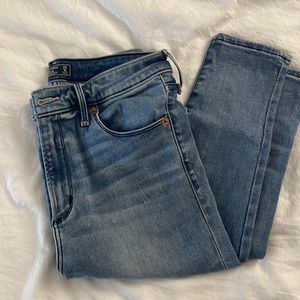 Abercrombie High Rise Super Skinny Jeans
